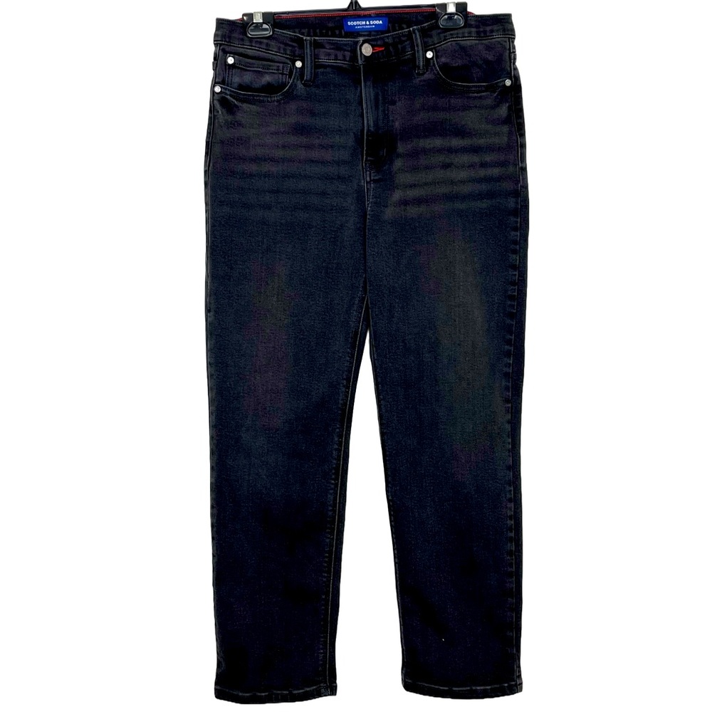 Scotch & Soda High Rise Classic Jeans Bandit Black 12